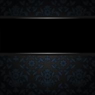 Background place text blue ornamental fabric texture