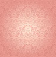 Lace pink floral background