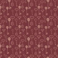 seamless pattern with retro keys N4