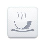 Vector white cup of tea icon Eps10 Easy to edit N2