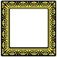 frame for picture isolated on white background