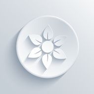 Vector light circle icon Eps10 N57