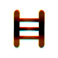 Vector abstract icon on white background Eps10 N23