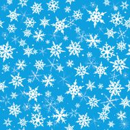 Seamless snowflakes N11