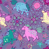 Horses in the meadow N3