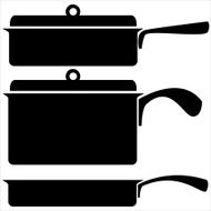 kitchenware icons on a white background N5