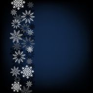 black snow background