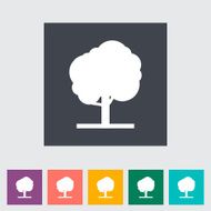 tree flat icon N3
