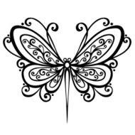 Vector Beautiful Dragonfly N7