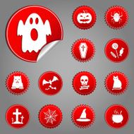 Halloween stickers N5