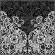 Floral Vintage design N2