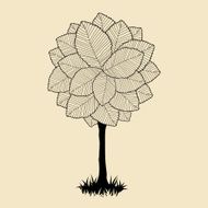 Tree beautiful for your design