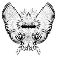 Owl Tribal Tattoo