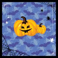 background with halloween pumpkin