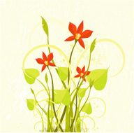 Floral background N1286
