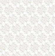 Elegant Seamless Pattern of Floral Vintage Classic Vines N4