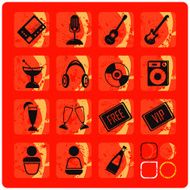 Entertainment icons N21