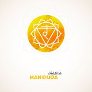 Color chakra watercolor design N6
