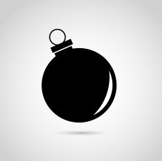 christmas ball icon N5