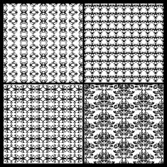 Collection Of Damask Patterns N2