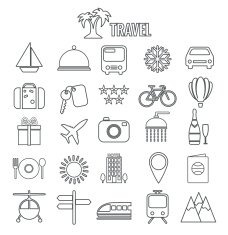Travel Icons N83