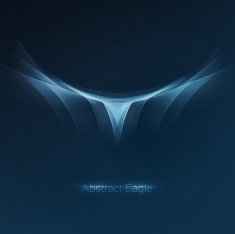 Abstract eagle symbol N2