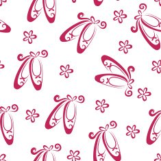 Ballet shoes pattern N2