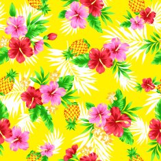 pattern of Hibiscus N44