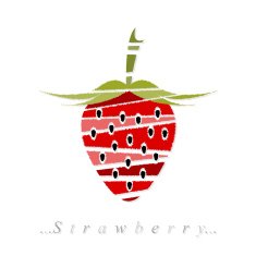 Vector of fruit strawberry icon N2