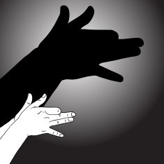 Shadow Puppet Dog