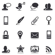 Social Media Icons N125