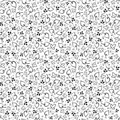 Seamless pattern with leaves Vector illustration