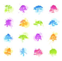Stains Icons - Trees Species
