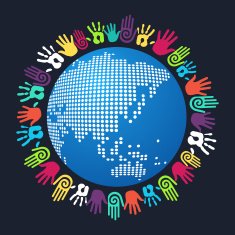 Diversity hands world N2