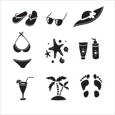 Summer elements for your design N16