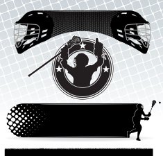 Lacrosse Banners and Victory Seal