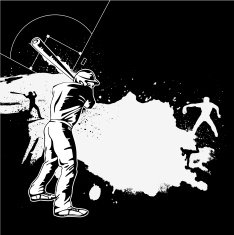 Baseball Grunge Design N5