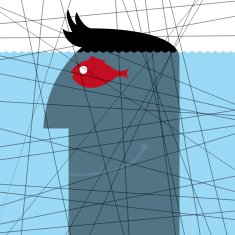 Head and fish concept N2
