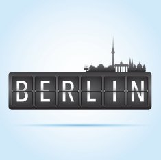 Berlin departure board N2