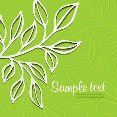 Spring Tree Branch Vector Illustration N5