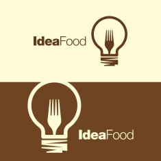 Cooking ideas symbol icon logo template