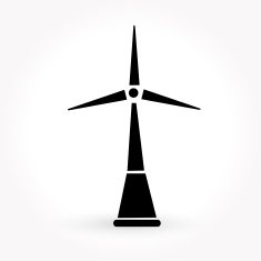 Wind Turbine Icon N7