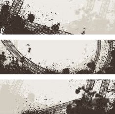 Tire track banners N3