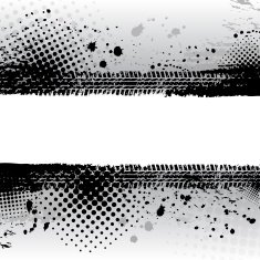 Tire track background N11