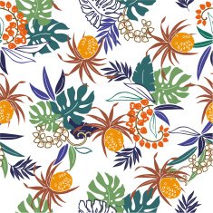 tropical leaf N21