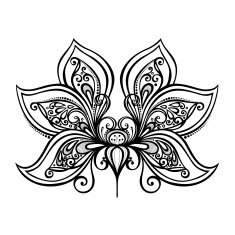 Beautiful Decorative Flower N49
