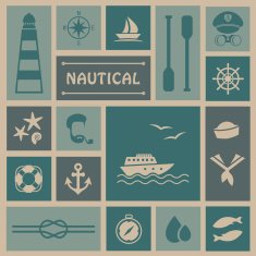 Nautical background N18