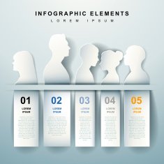 abstract outline infographics N2