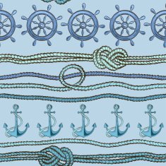 Nautical Seamless Pattern N12