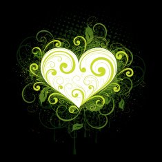 Abstract Heart N67